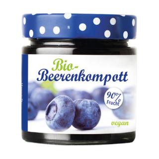 Beerenkompott-Heidelbeere