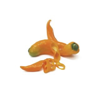 Paprika gelb/hellgrün spitz Midi