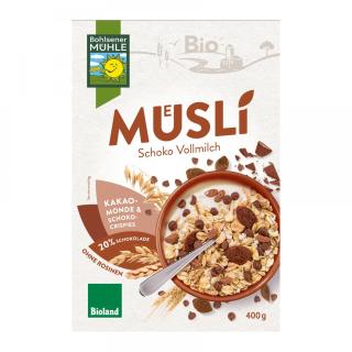 Schoko Vollmilch Müsli