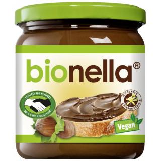 bionella Nuss-Nougat-Creme vegan HIH-Projekt