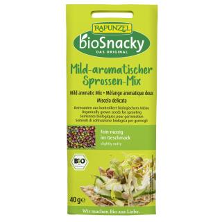 Keimsaat-Mild-aromatischer Sprossen-Mix bioSnacky