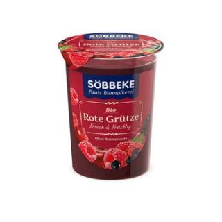 Rote Grütze im Becher