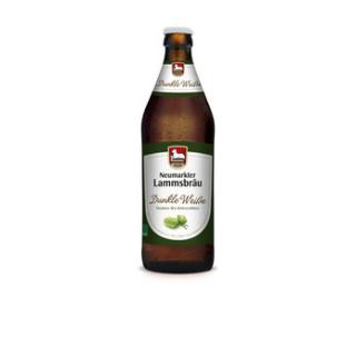 Lammsbräu dunkles Hefeweizen 0,5 l - Kiste