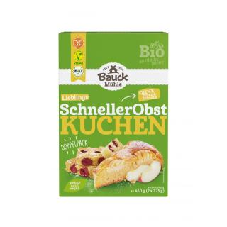 Schneller Obstkuchen Backmischung, gf