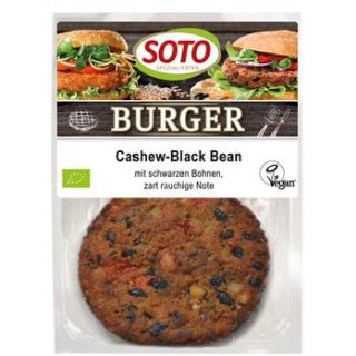 Cashew-Black Bean Burger   2er