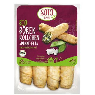 Börek-Röllchen Spinat-Feta - 4 Stück