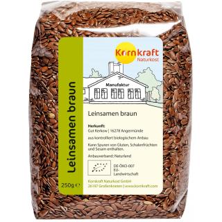Leinsamen, braun