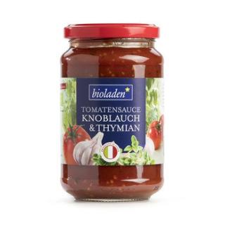 Tomatensauce Knoblauch Thymian