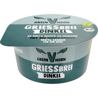 Veganer Griessbrei Dinkel
