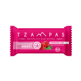 TZAMPAS Frühstücksriegel Himbeere Chia