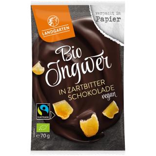 Ingwer in Zartbitter Schokolade