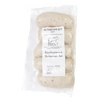 Holsteiner Käsebratwurst 5er ca. 250g (nur in KW 17)