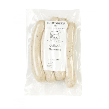 Geflügel-Bratwurst Bärlauch 4er ca 280g (nur in KW 17)
