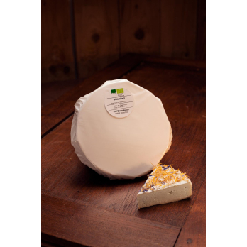 Ziegenbrie m. Blütenmischung