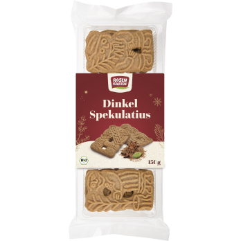Dinkel Spekulatius im Tray