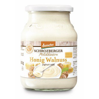 Joghurt Honig-Walnuss demeter 3,5% (Glas)