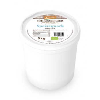 Speisequark, mager im 5 kg Eimer