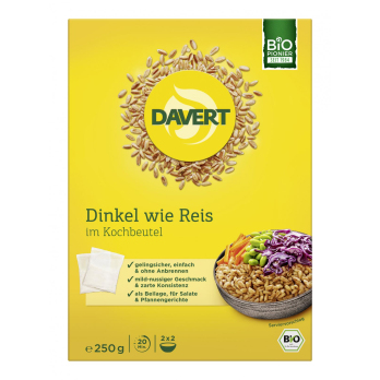 Dinkel wie Reis im Kochbeutel