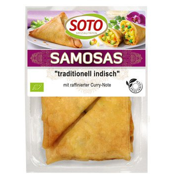 Samosas - indische Gemüse-Ecke