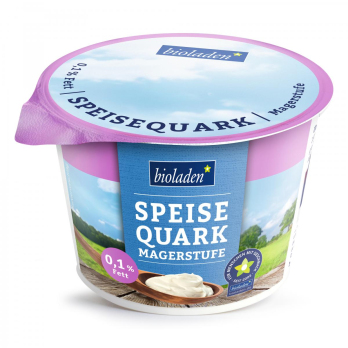 Speisequark mager 0,1 %, 250 g (biol)