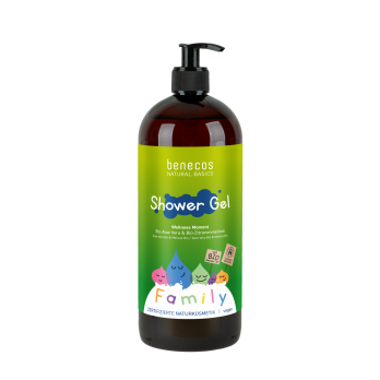 Duschgel FAMILY Wellness Moment Aloe Melissa