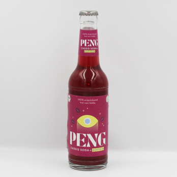 Cassis Soda mit Koffein - 0,33 l