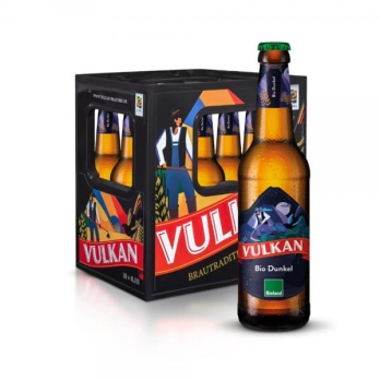 Vulkan Bier Dunkel 10 x 0,33 l Kiste