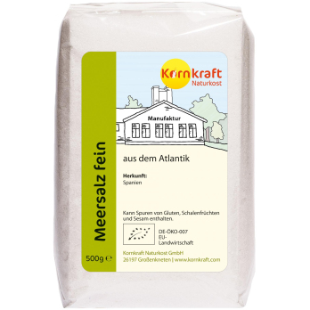 Atlantik Meersalz fein 500 g