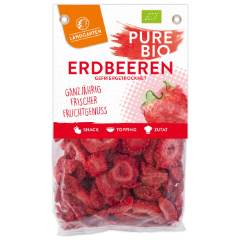 Erdbeeren gefriergetrocknet
